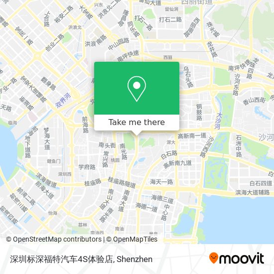深圳标深福特汽车4S体验店 map