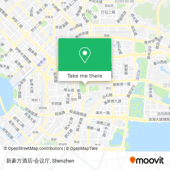 新豪方酒店-会议厅 map