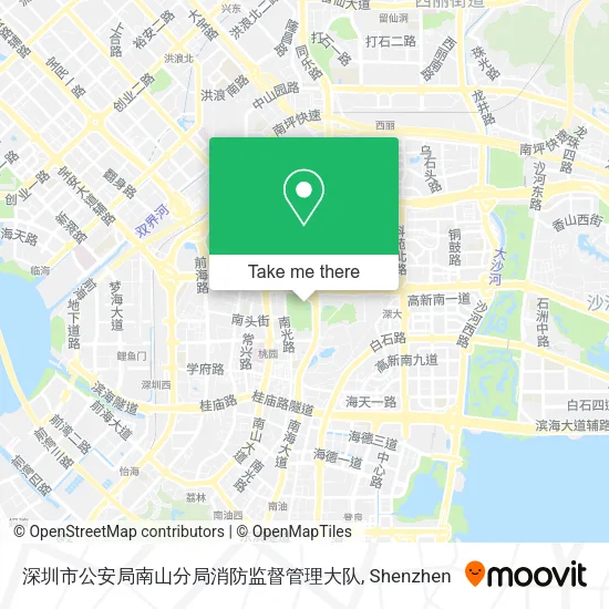 深圳市公安局南山分局消防监督管理大队 map
