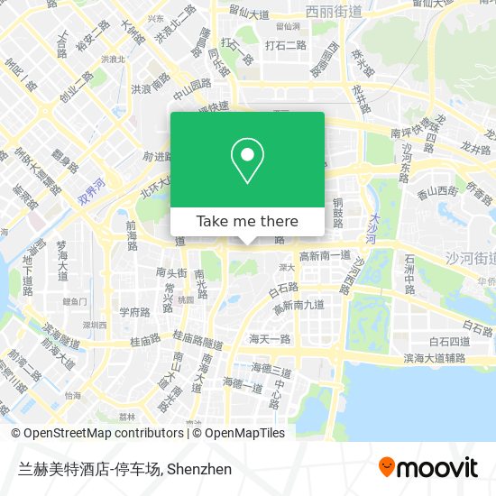 兰赫美特酒店-停车场 map