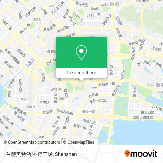 兰赫美特酒店-停车场 map