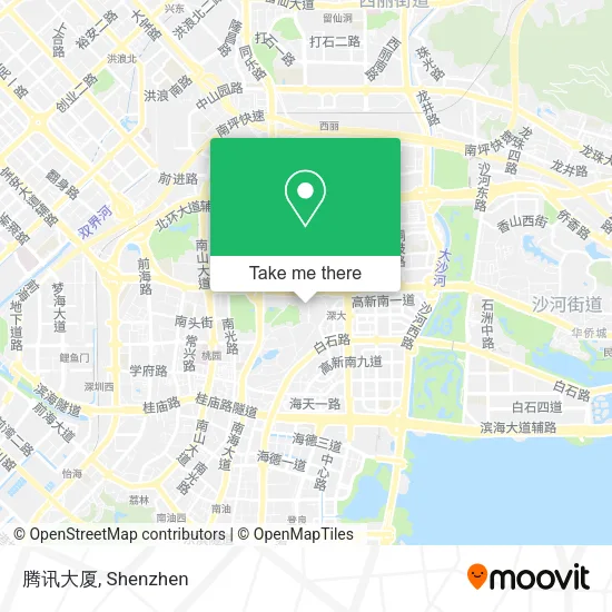 腾讯大厦 map