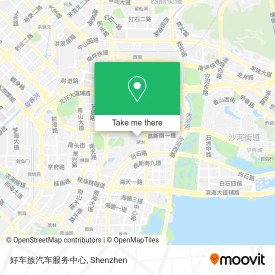 好车族汽车服务中心 map
