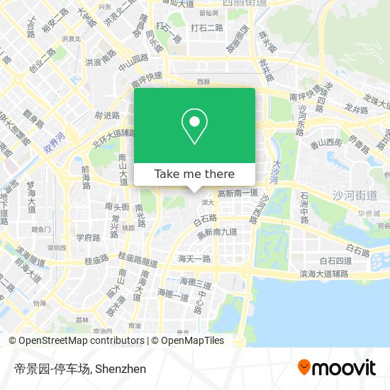 帝景园-停车场 map