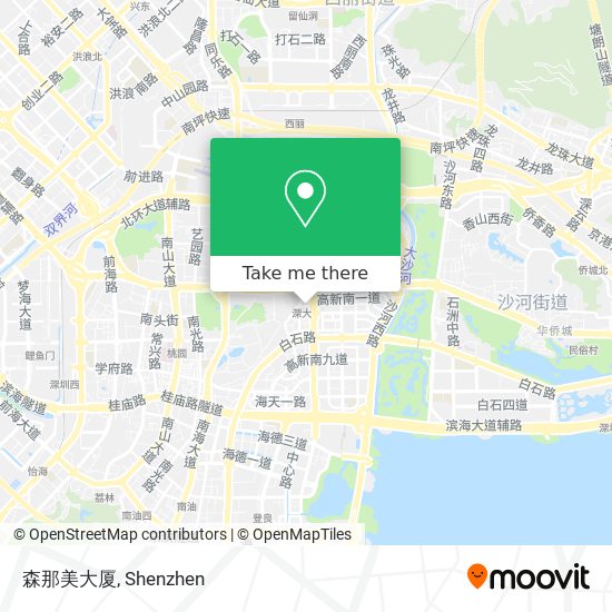 森那美大厦 map