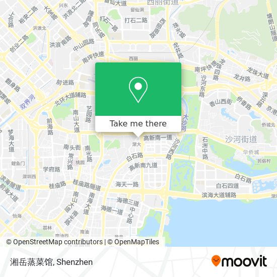 湘岳蒸菜馆 map