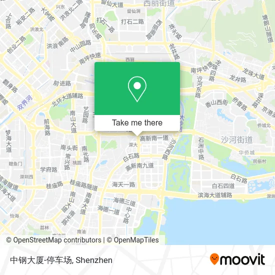 中钢大厦-停车场 map