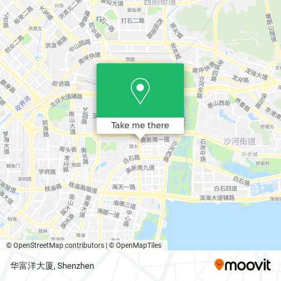 华富洋大厦 map