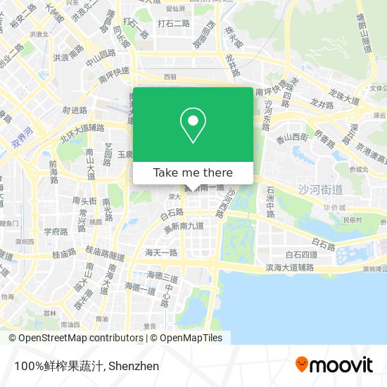 100%鲜榨果蔬汁 map