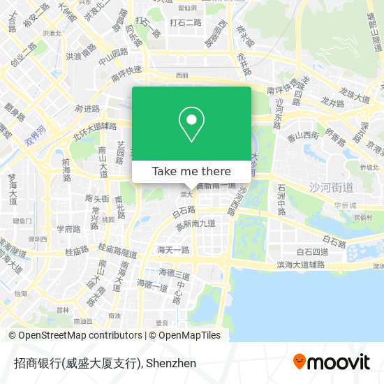 招商银行(威盛大厦支行) map