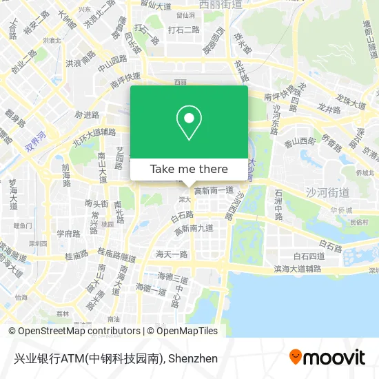 兴业银行ATM(中钢科技园南) map