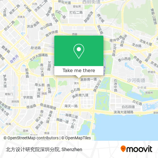 北方设计研究院深圳分院 map