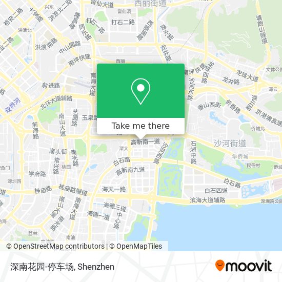 深南花园-停车场 map