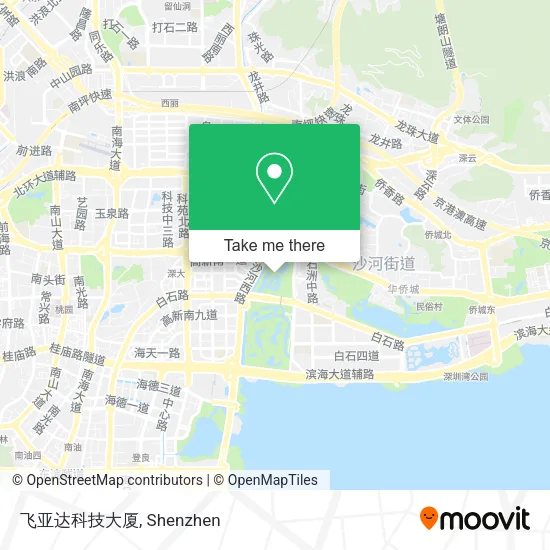 飞亚达科技大厦 map