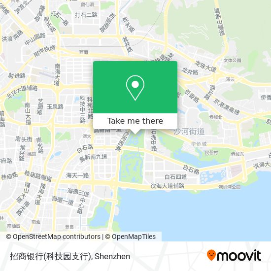 招商银行(科技园支行) map