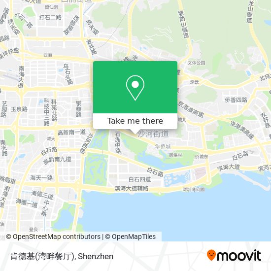 肯德基(湾畔餐厅) map