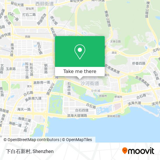 下白石新村 map