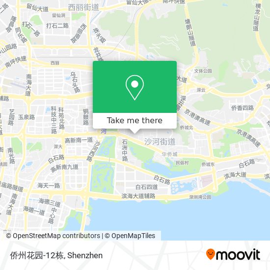侨州花园-12栋 map