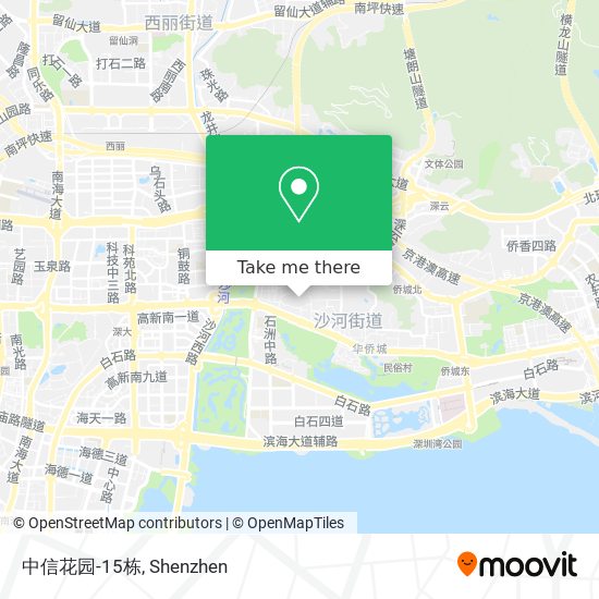中信花园-15栋 map