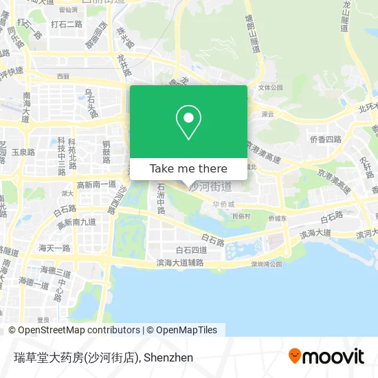 瑞草堂大药房(沙河街店) map