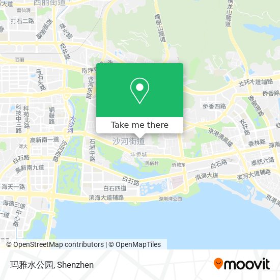 玛雅水公园 map