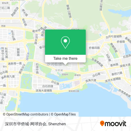 深圳市华侨城-网球协会 map