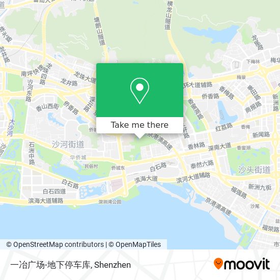 一冶广场-地下停车库 map