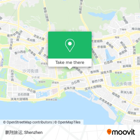 鹏翔旅运 map
