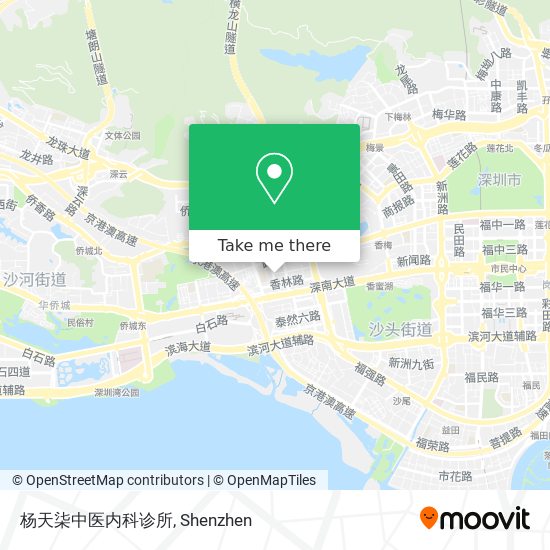 杨天柒中医内科诊所 map