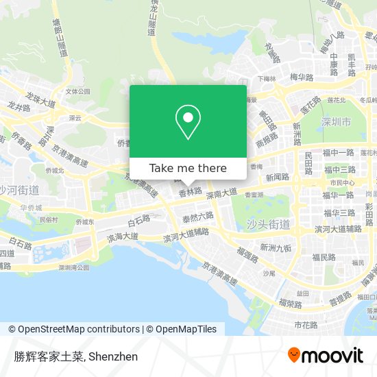 勝辉客家土菜 map