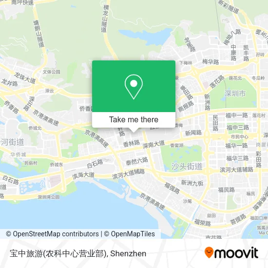 宝中旅游(农科中心营业部) map