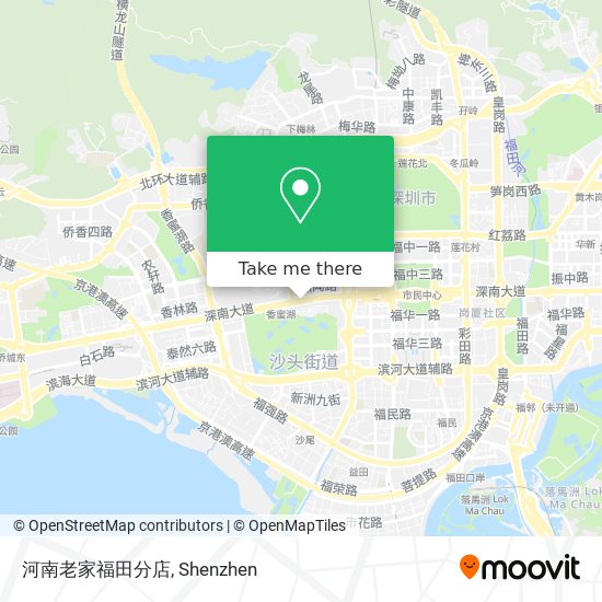 河南老家福田分店 map