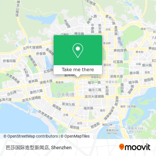 芭莎国际造型新闻店 map