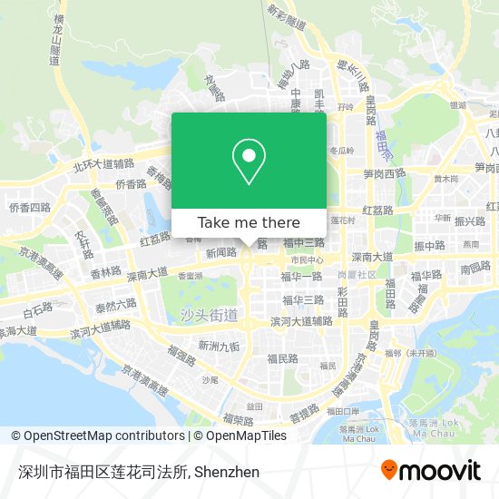 深圳市福田区莲花司法所 map