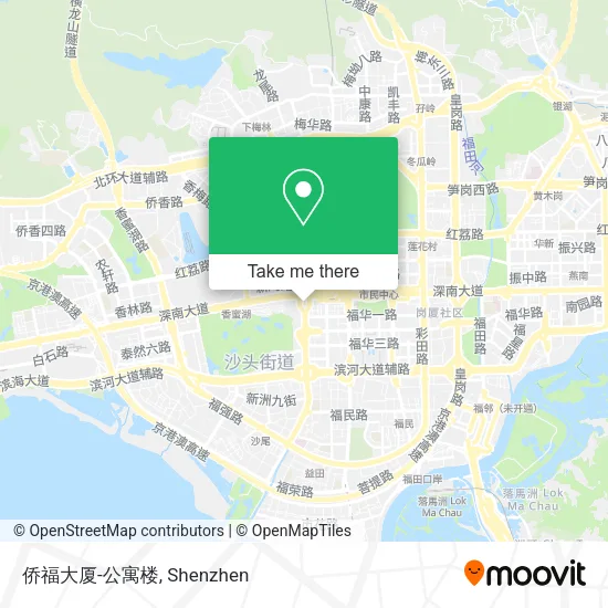 侨福大厦-公寓楼 map