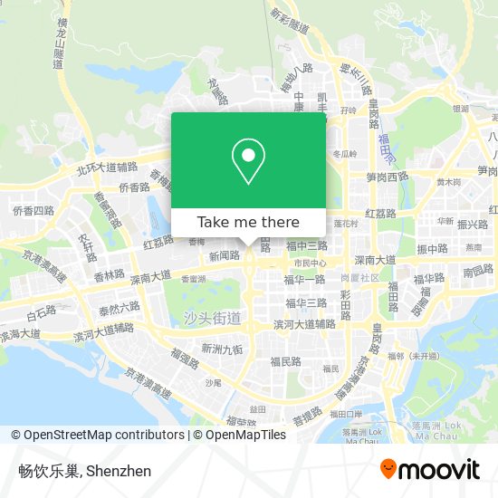 畅饮乐巢 map