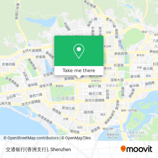 交通银行(香洲支行) map