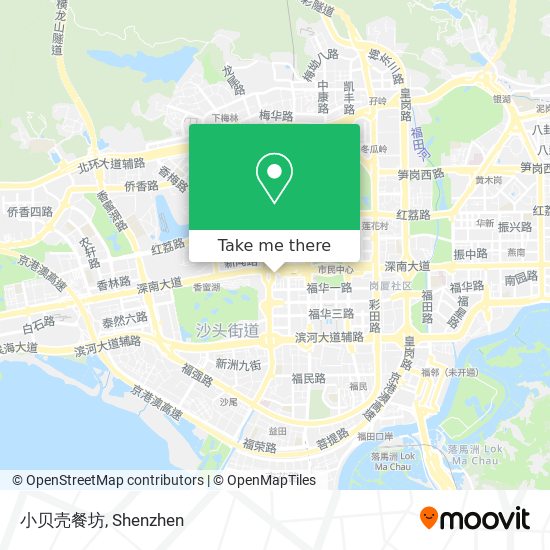 小贝壳餐坊 map