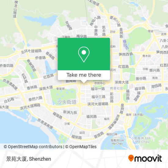 景苑大厦 map