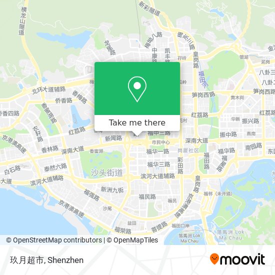 玖月超市 map