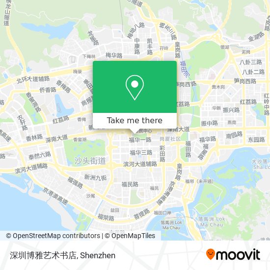 深圳博雅艺术书店 map