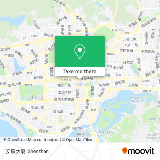安联大厦 map
