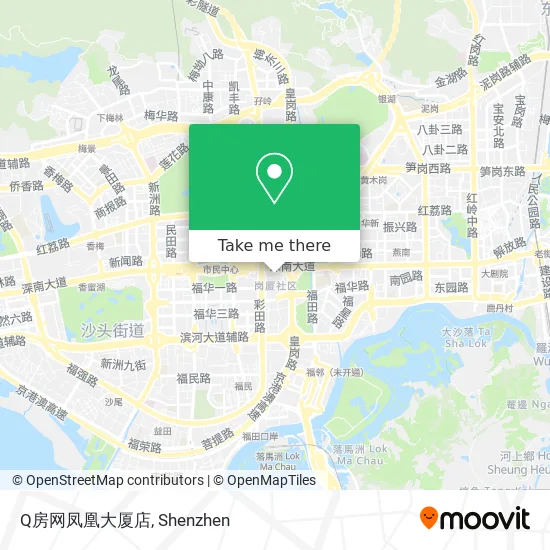 Q房网凤凰大厦店 map