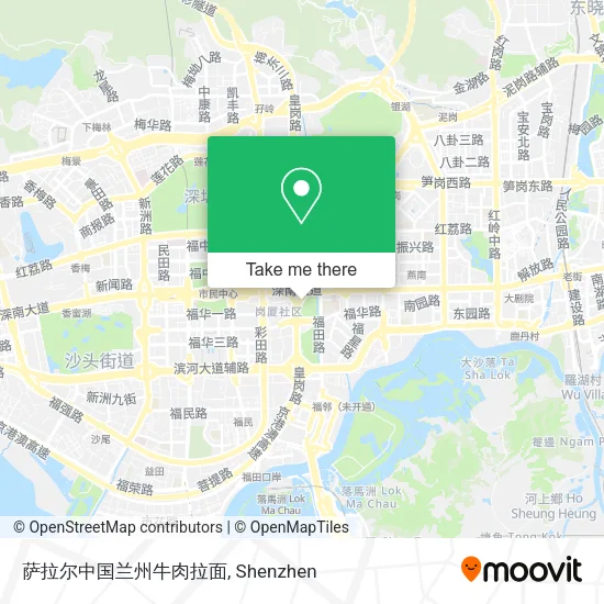 萨拉尔中国兰州牛肉拉面 map
