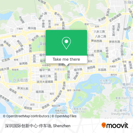 深圳国际创新中心-停车场 map
