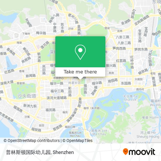 普林斯顿国际幼儿园 map