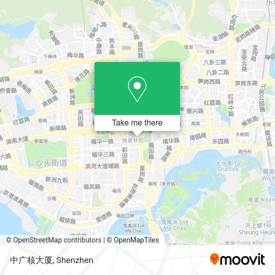 中广核大厦 map