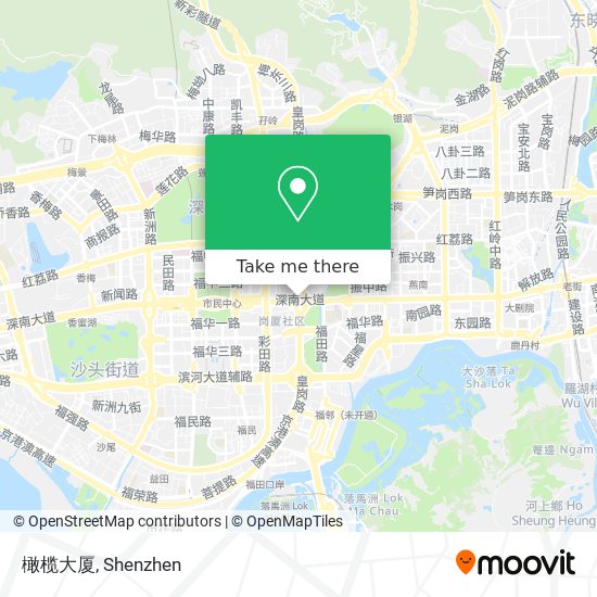 橄榄大厦 map
