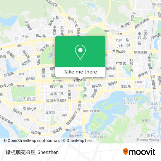 橄榄鹏苑-B座 map