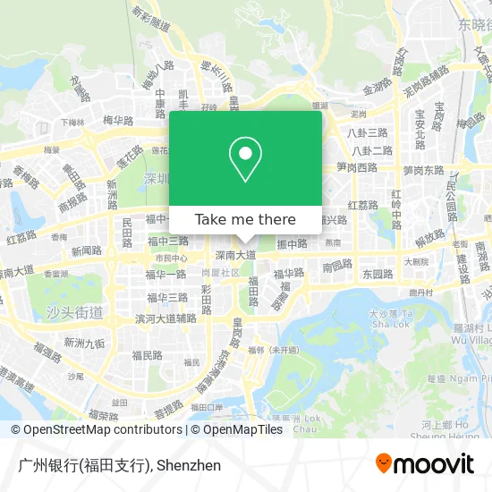 广州银行(福田支行) map